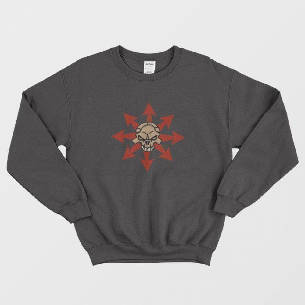 Skull Hot Rod Retro Car Graphic Funny Statement Casual Streetwear Sweatshirt